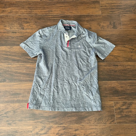 FERRARI White Cotton Blend Polo Shirt XXL - Picture 2 of 5